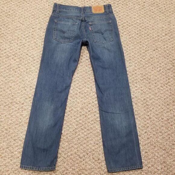 LEVI'S Boys' 511 Slim Stonewashed Jeans 14 Reg - Picture 6 of 7